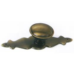 Laurey 22105 1 1/4" Classic Traditions Knob - Antique Brass in the Classic Traditions collection
