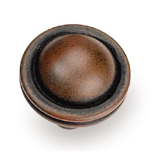 Laurey 23819 1 1/4" Kama Contemporary Knob - Rust in the Kama collection