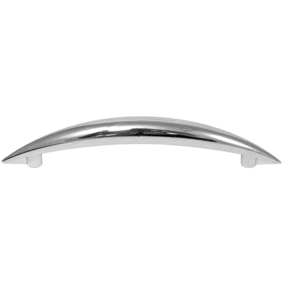 Laurey 25826 96mm Delano Small Modern Pull - Polished Chrome in the Delano collection