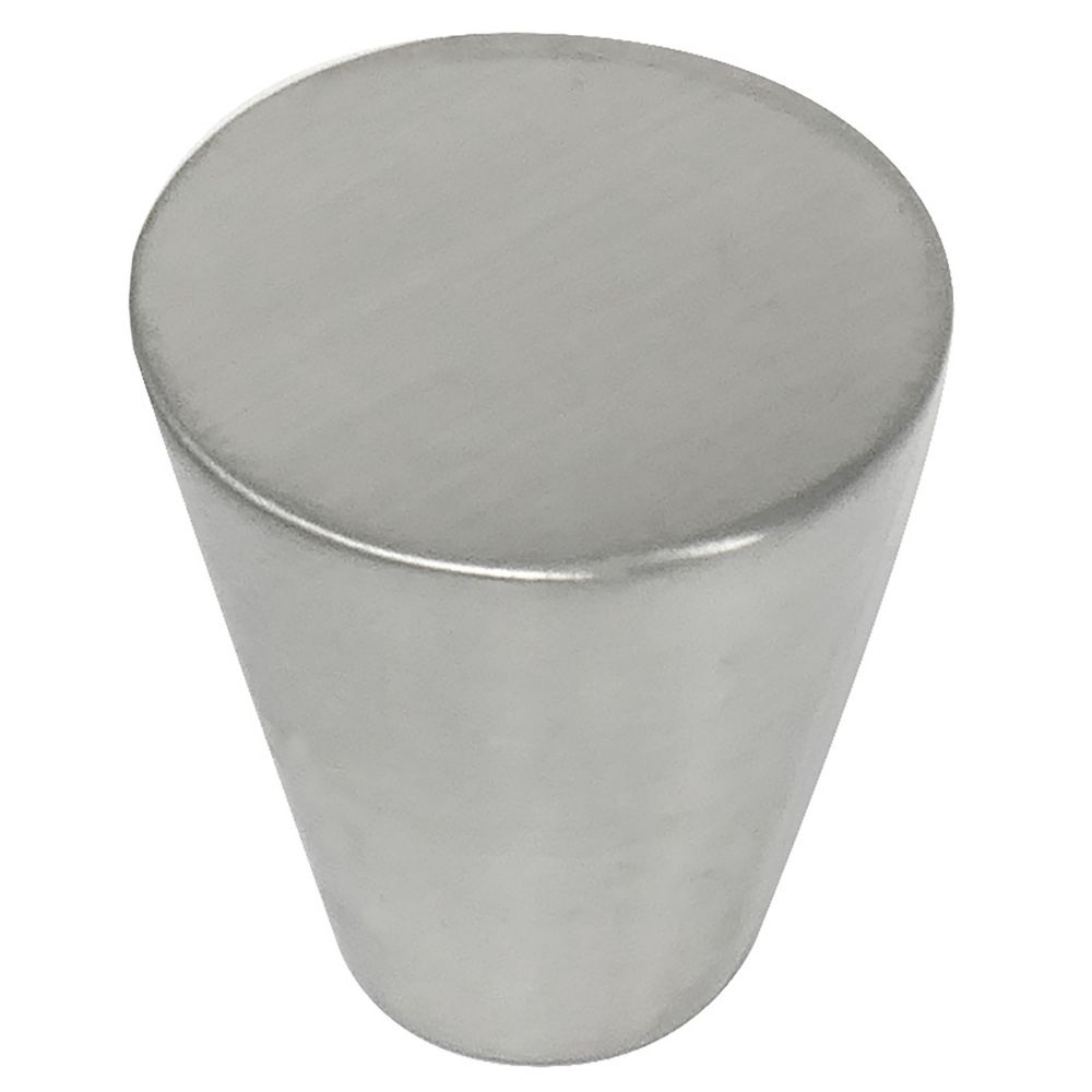 Laurey 26059 3/4" Delano Small Cone Knob - Brushed Satin Nickel in the Delano collection
