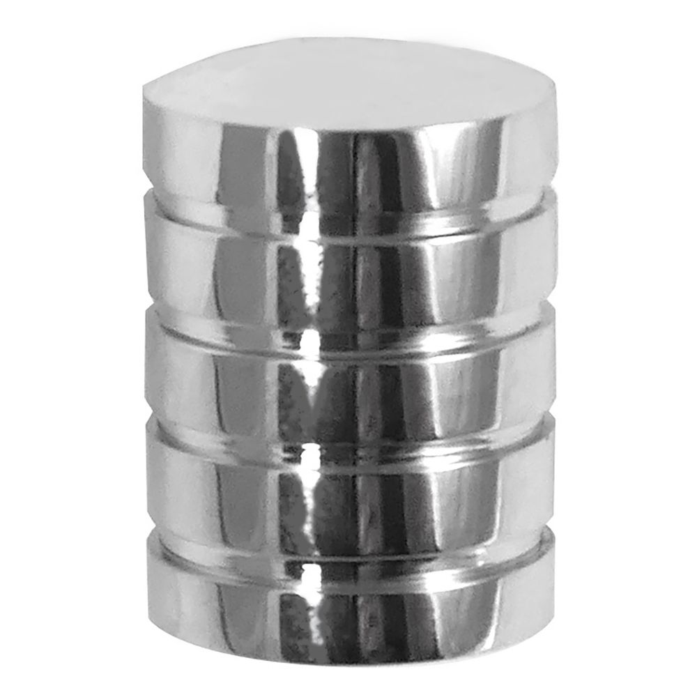 Laurey 26226 5/8" Delano Cylinder Knob - Polished Chrome in the Delano collection