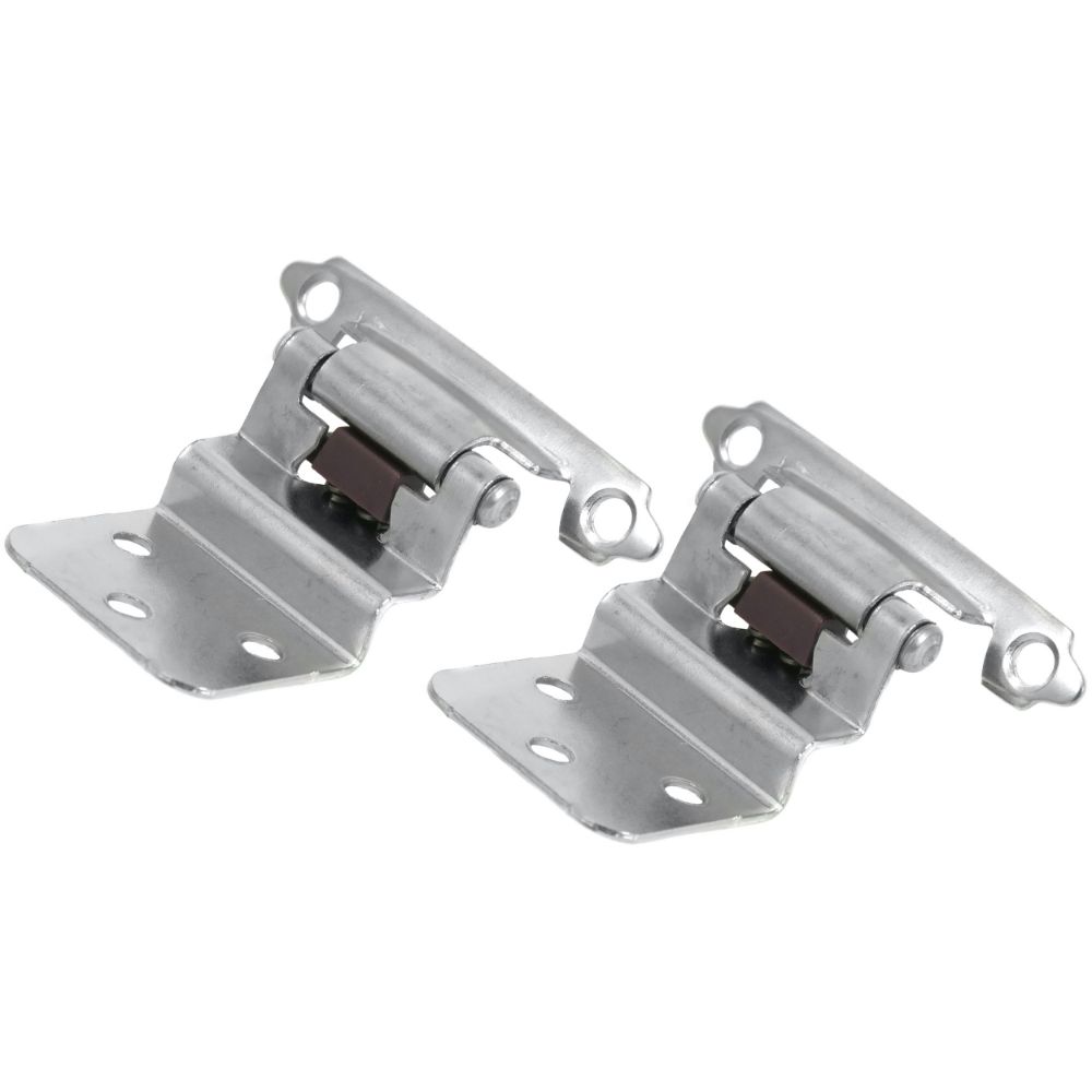 Laurey 28626 3/8" Inset Self-Closing Hinge - Polished Chrome in the Hinges collection