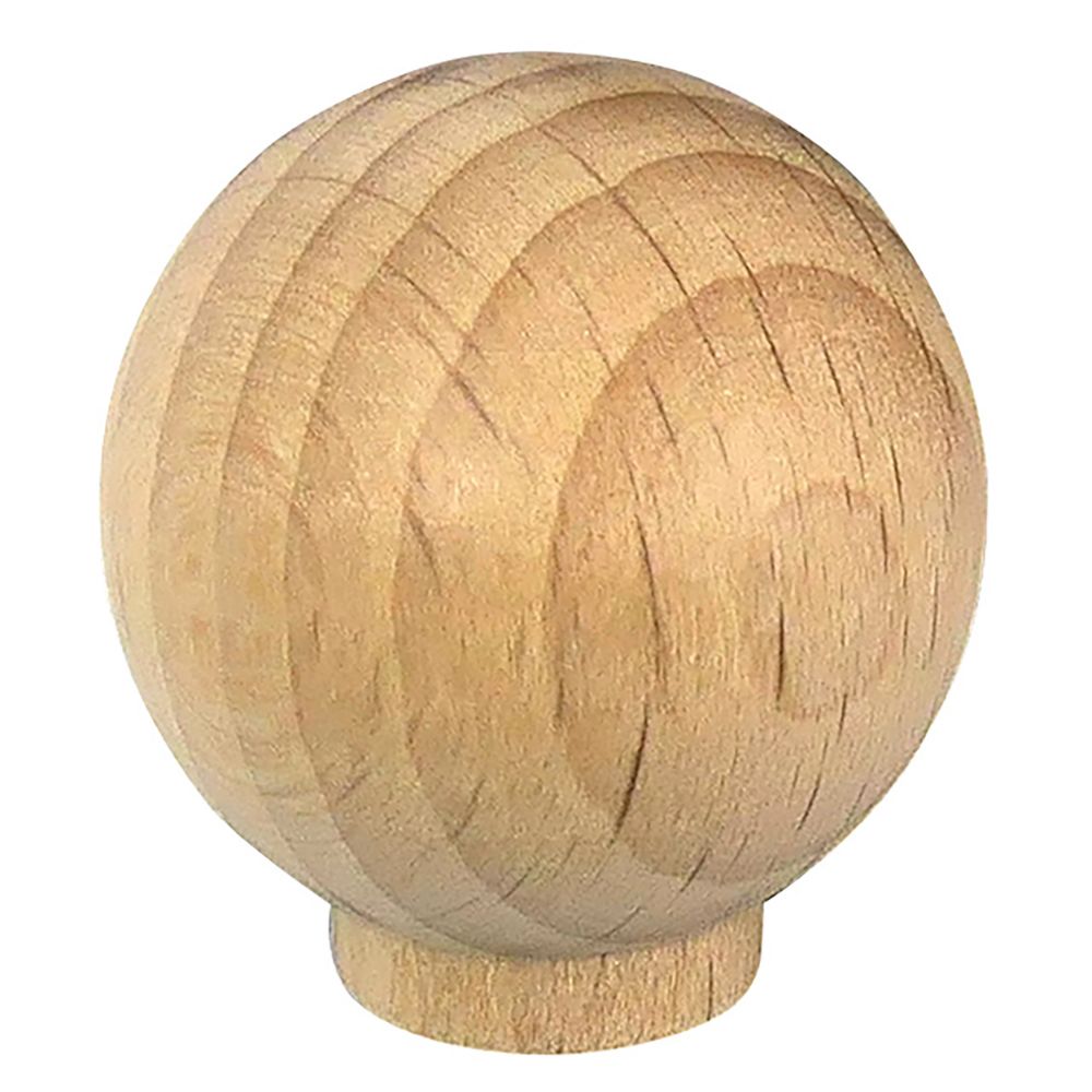Laurey 33101 1 1/4" Au Natural Wood Round Knob in the Au Natural collection