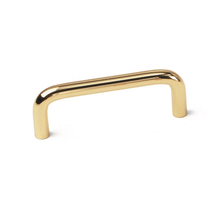 Laurey 34237 3" Tech Wire Pull - Polished Brass in the Tech collection