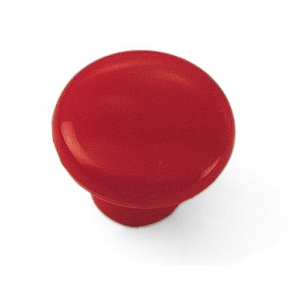 Laurey 34638 1 1/4" Plastic Knob - Red in the Plastics collection