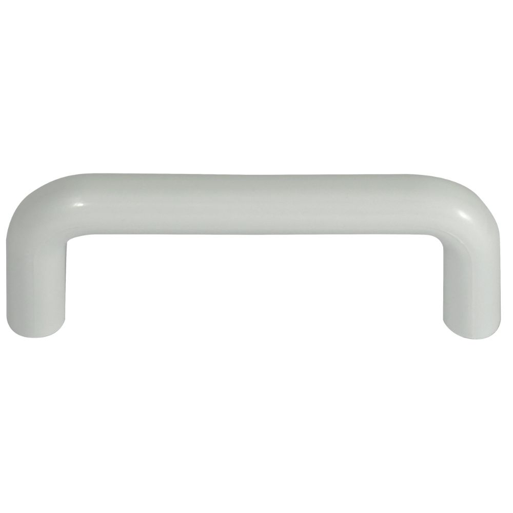 Laurey 34742 4" Plastic Wire Pull - White in the Plastics collection