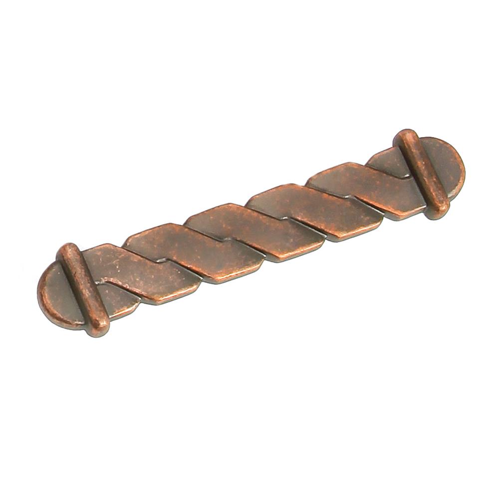 Laurey 38907 3" Galley Pull - Antique Copper in the Galley collection