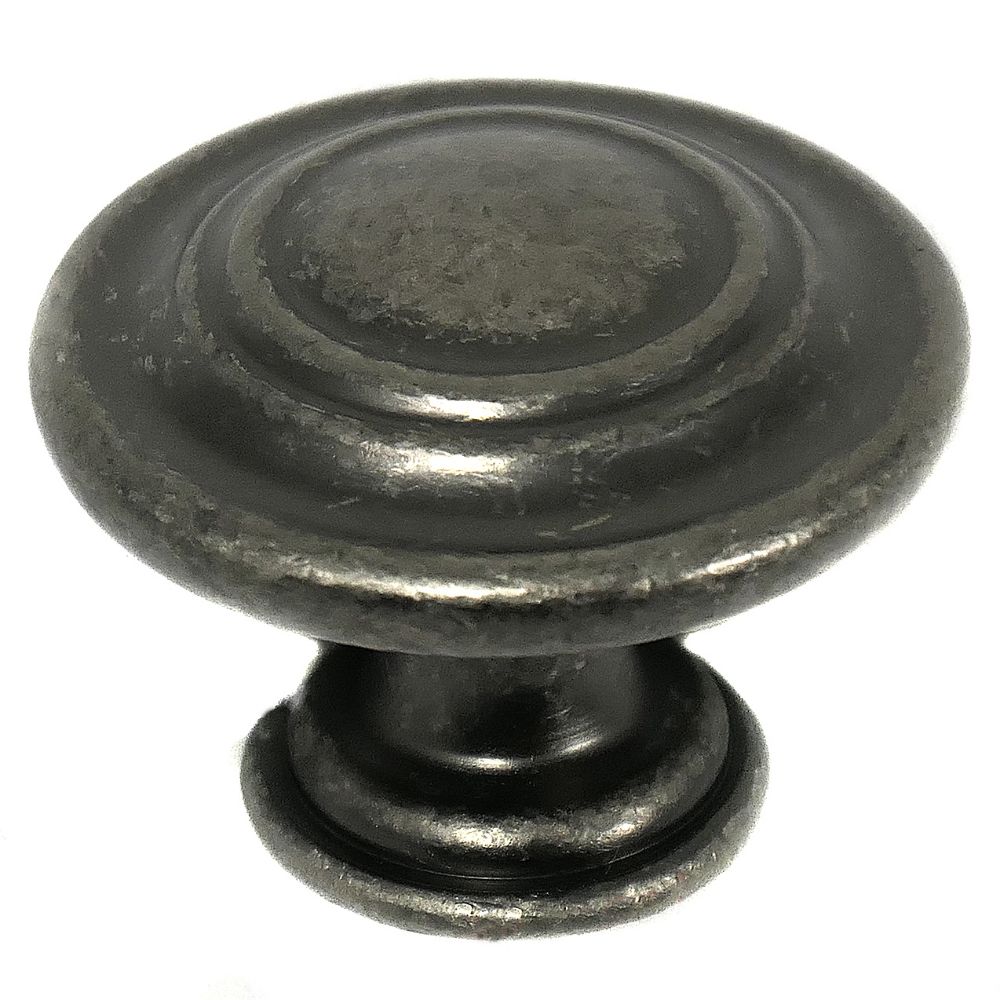 Laurey 51806 1 3/8" Windsor Knob - Antique Pewter in the Windsor collection