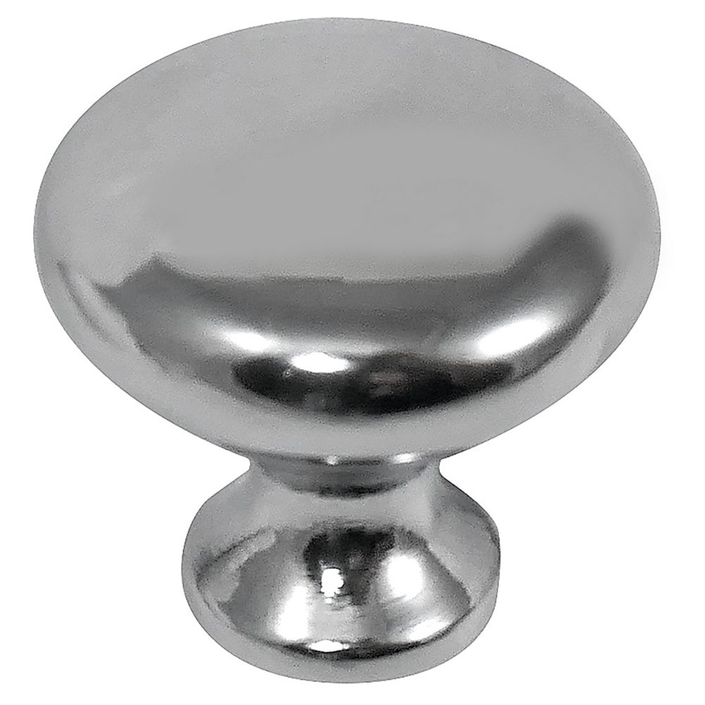 Laurey 54426 1 1/4" Danica Knob - Polished Chrome in the Danica collection
