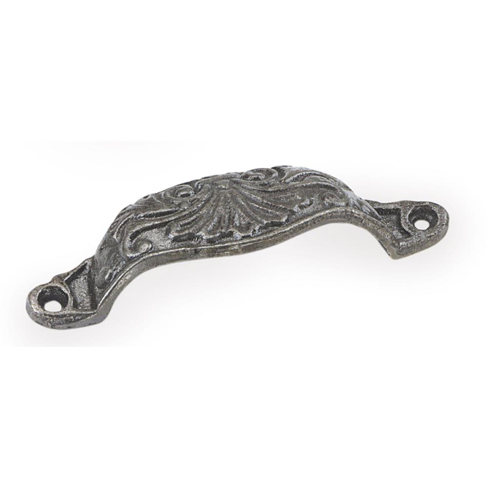 Laurey 58306 96mm Classico Hammered Cup Pull - Antique Pewter in the Classico collection