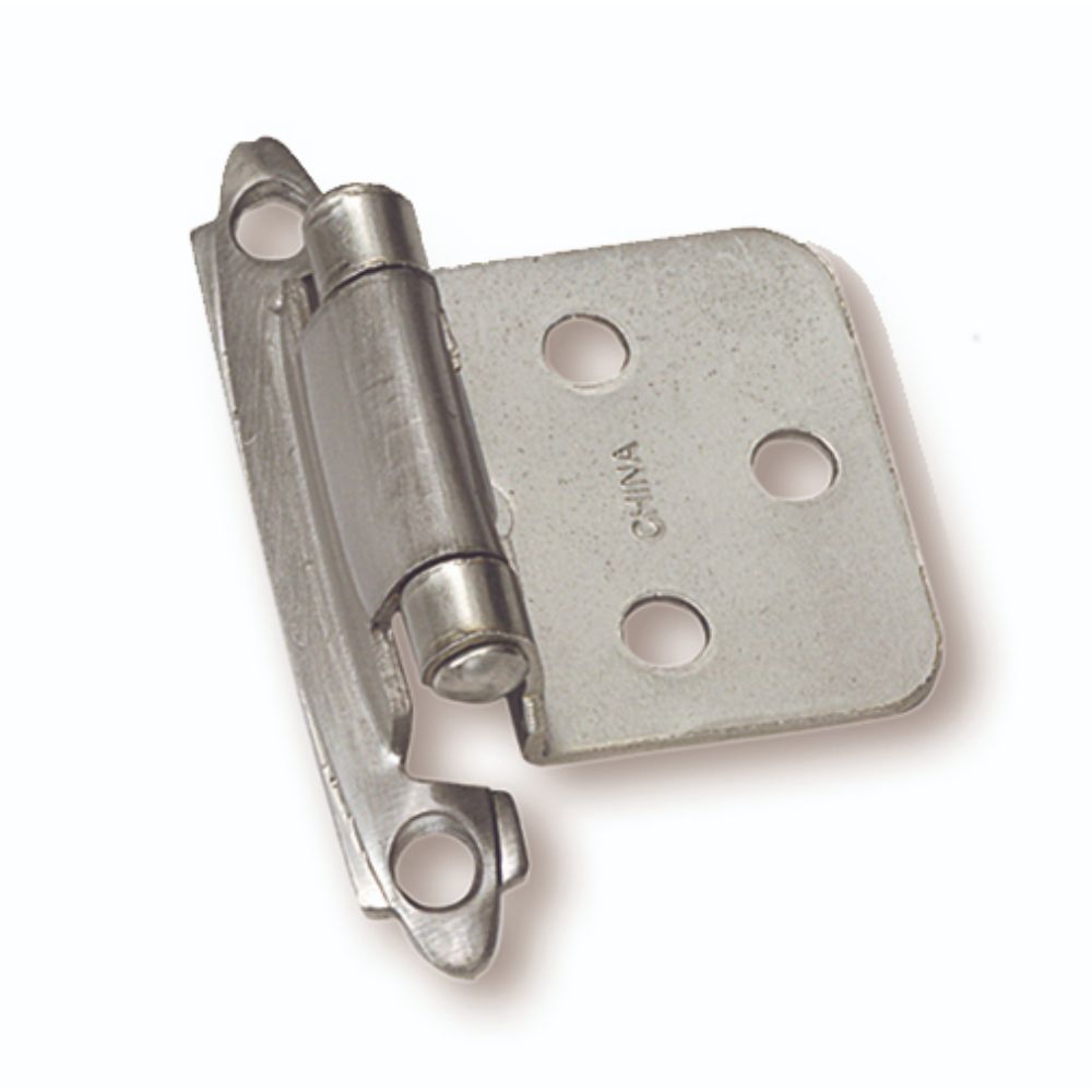 Laurey 59906 Flush Hinge - Brushed Satin Nickel- 6 Pair - Value Pack (28739)
