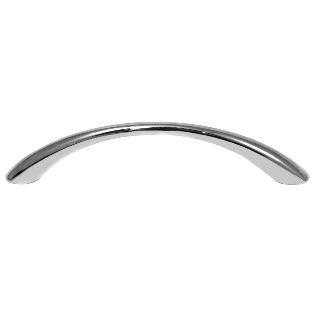 Laurey 75126 96mm Tapered Bow Pull - Polished Chrome