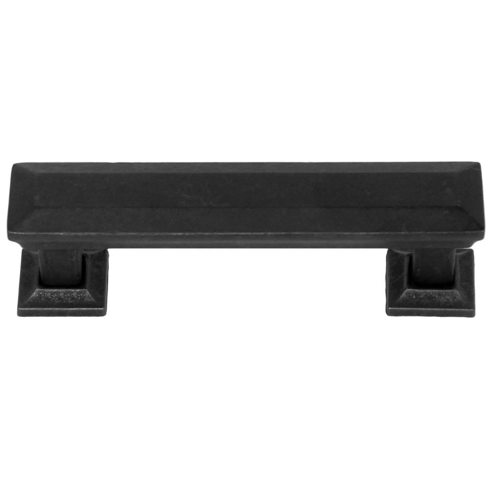 MNG Hardware 83613 3" Pull with Back Plate - Poise - Oil Rubbed Bronze 