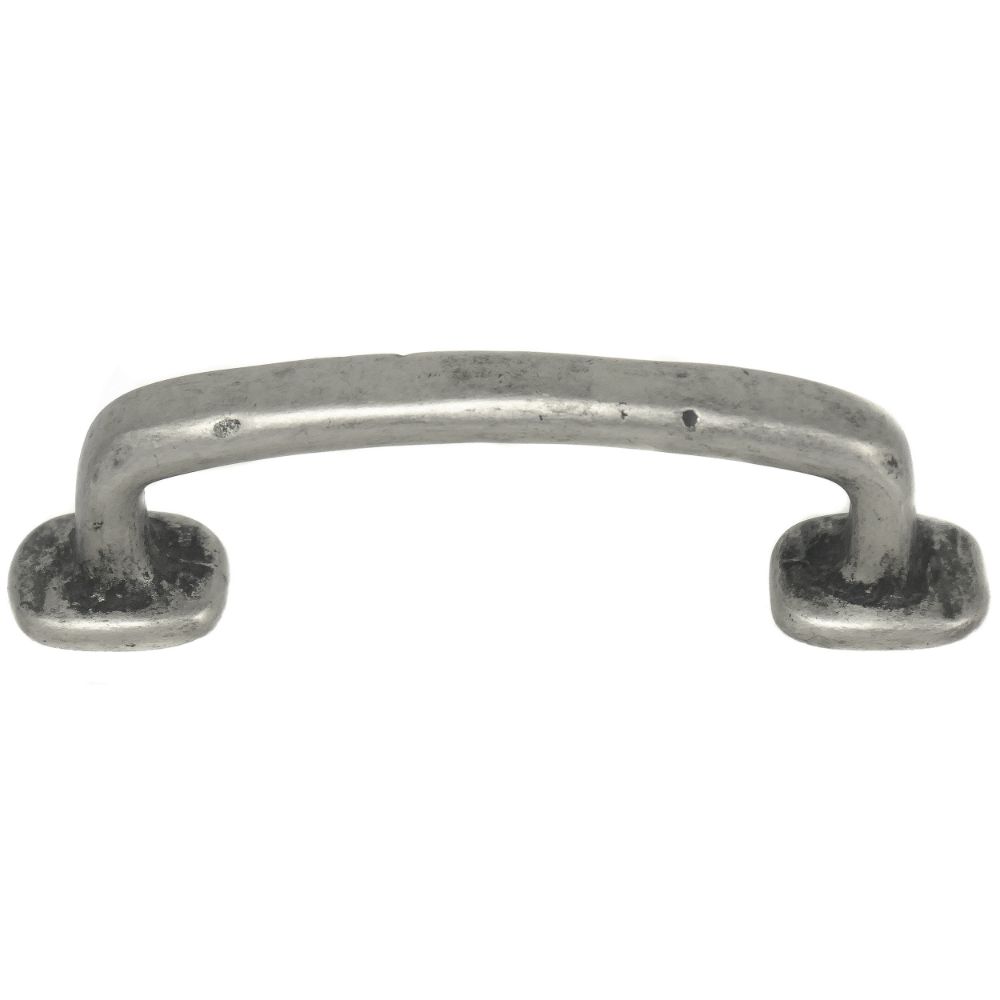 MNG Hardware 84564 3" Pull - Riverstone - Distressed Pewter
