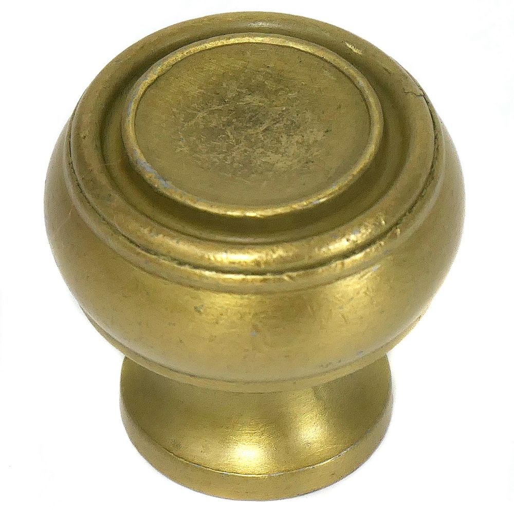 MNG 85010 1 1/4" Knob - Balance - Champange Brass 