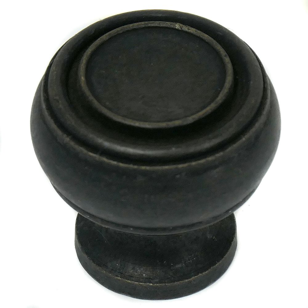 MNG Hardware 85013 1 1/4" Knob - Balance - Oil Rubbed Bronze 