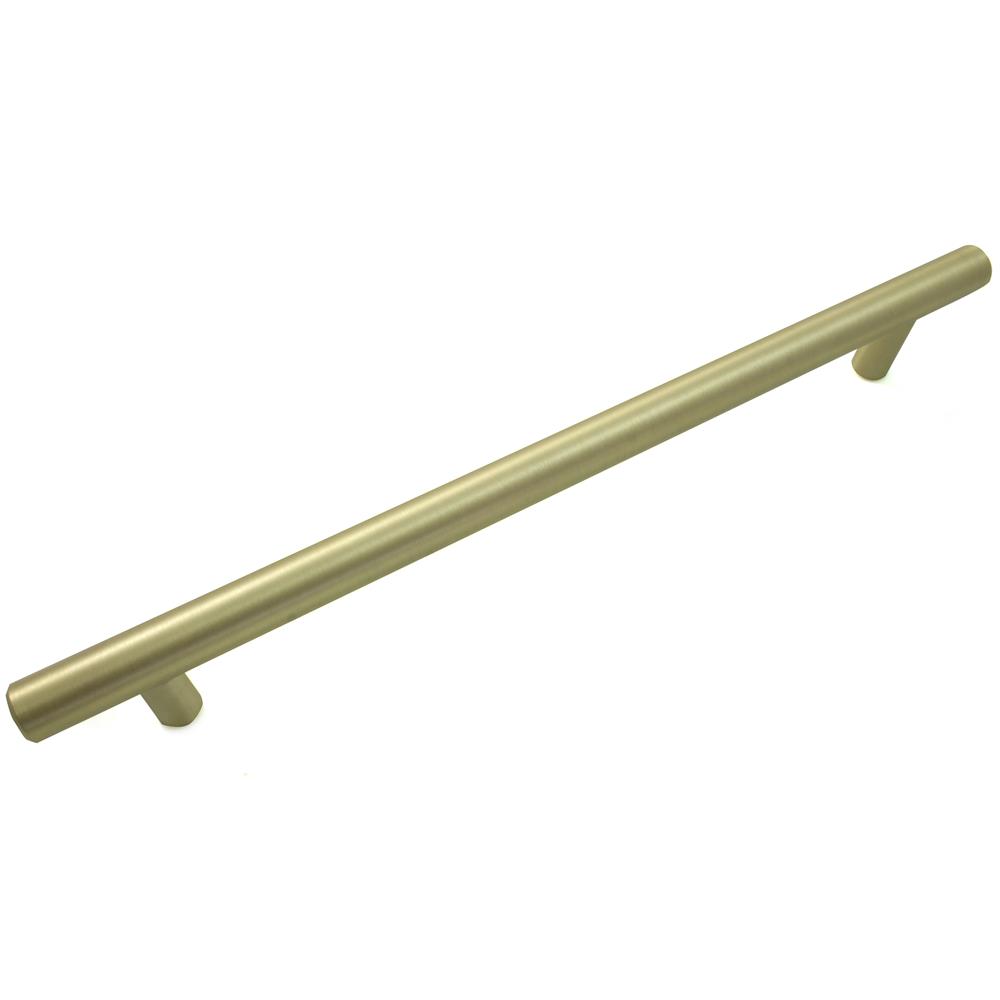 Laurey 87404 Steel T-Bar Pull - 192mm c/c - Satin Brass