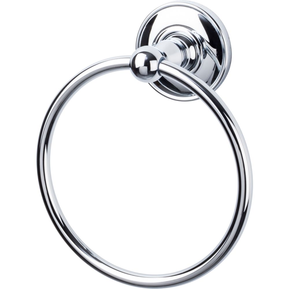Top Knobs Edwardian Bath Ring in Polished Chrome