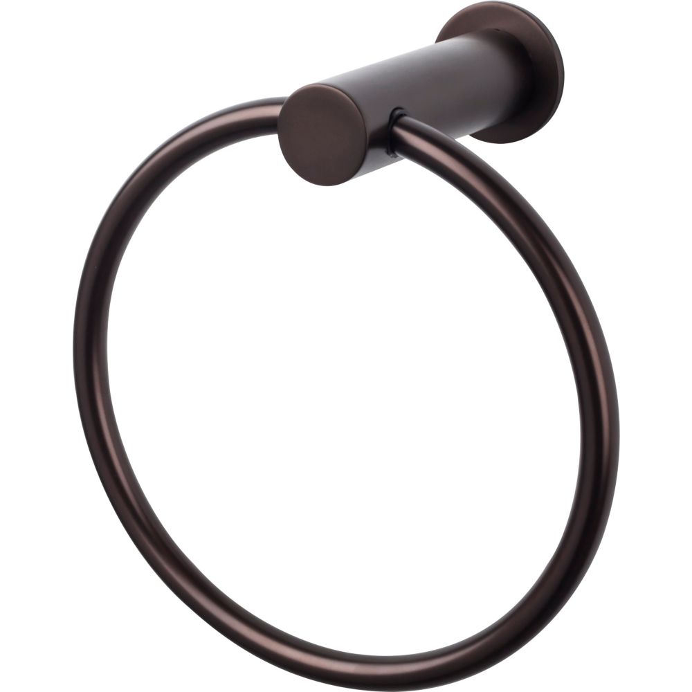 Top Knobs HOP5ORB Hopewell Bath Ring - Oil Rubbed Bronze
