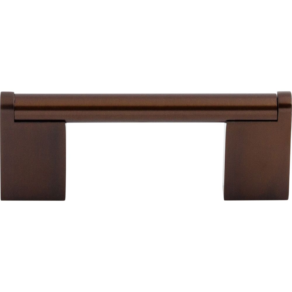 Top Knobs M1068 Princetonian Bar Pull 3" (c-c) - Oil Rubbed Bronze