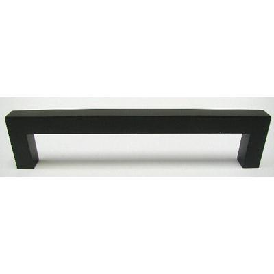 Top Knobs M1159 Square Bar Pull 5 1/16" (c-c) - Flat Black
