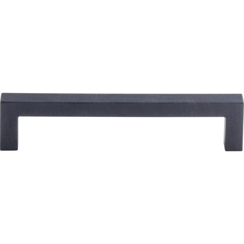 Top Knobs M1159 Square Bar Pull 5 1/16" (c-c) - Flat Black