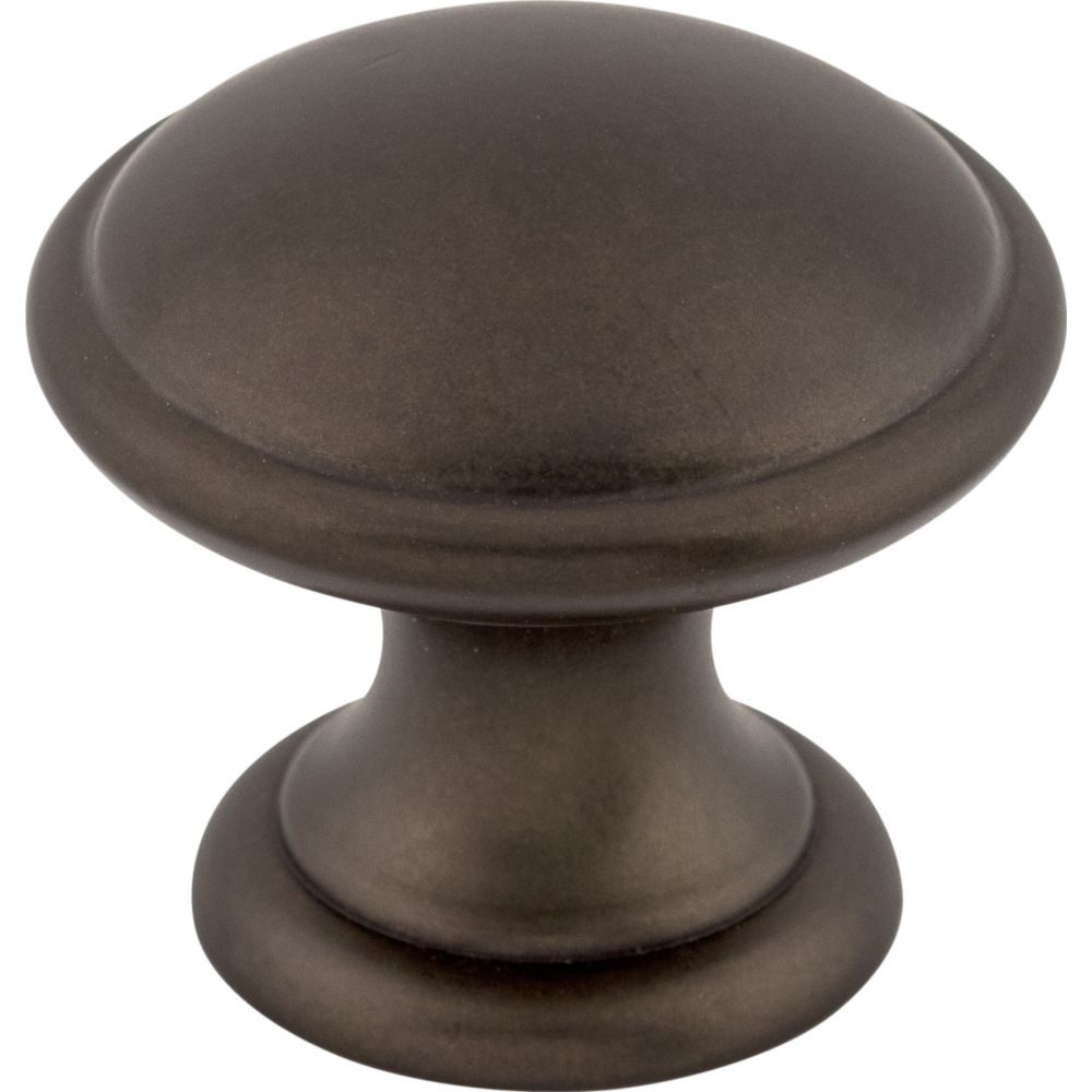 Top Knobs M1224 Rounded Knob 1 1/4" - Oil Rubbed Bronze