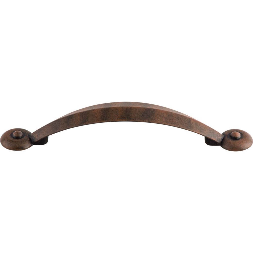 Top Knobs M1237 Angle Pull 3 3/4" (c-c) - Patina Rouge