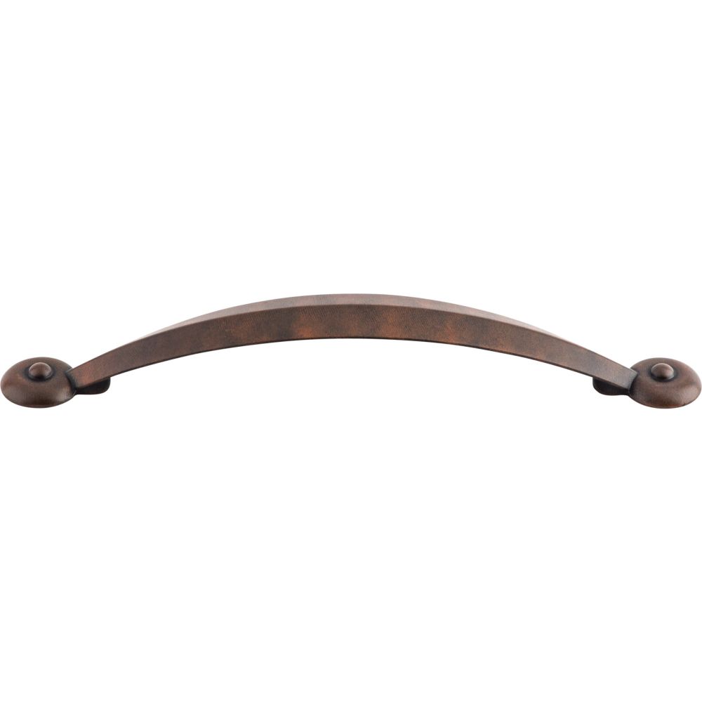 Top Knobs M1240 Angle Pull 5 1/16" (c-c) - Patina Rouge