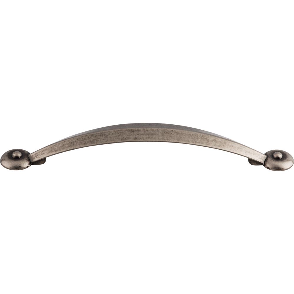 Top Knobs M1241 Angle Pull 5 1/16" (c-c) - Pewter Antique