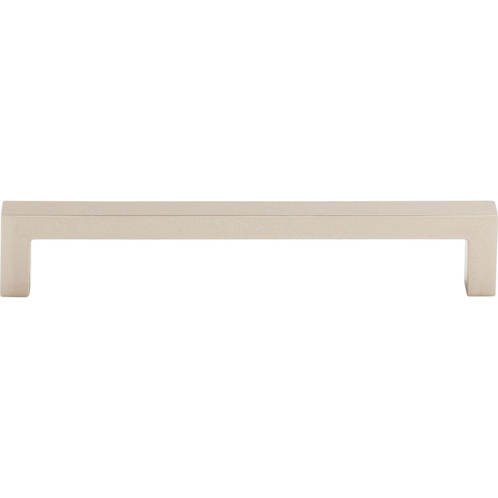 Top Knobs M1285 Square Bar Pull 6 5/16" (c-c) - Polished Nickel