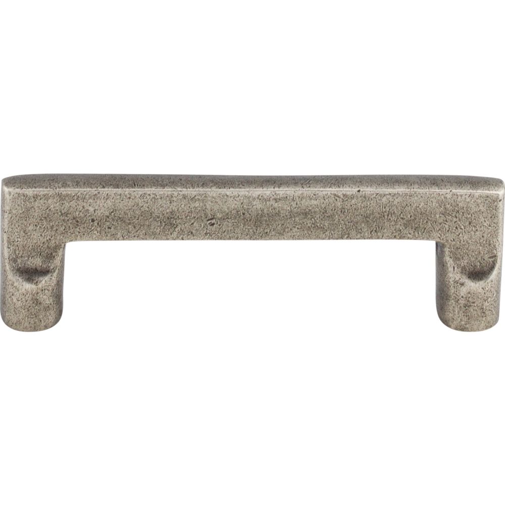 Top Knobs M1360 Aspen Flat Sided Pull 4" (c-c) - Silicon Bronze Light