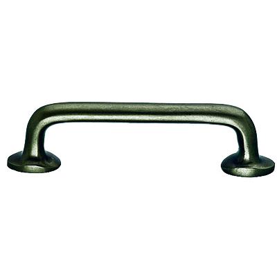 Top Knobs M1385 Aspen Rounded Pull 4" (c-c) - Silicon Bronze Light