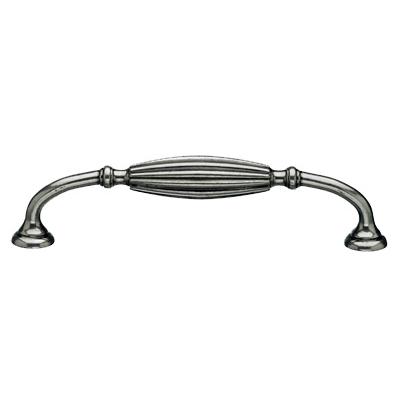 Top Knobs M143 Tuscany D-Pull Small 5 1/16" (c-c) - Pewter Antique