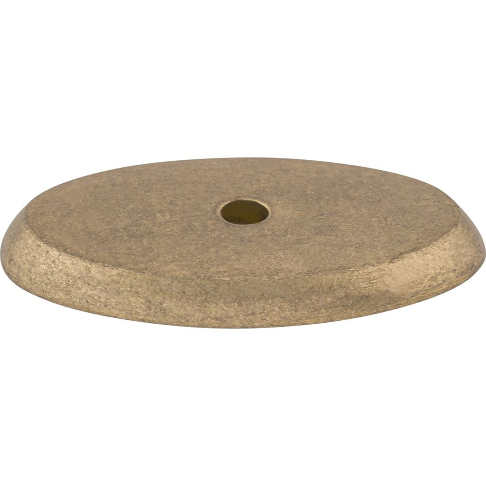 Top Knobs M1441 Aspen Oval Backplate 1 3/4" - Light Bronze