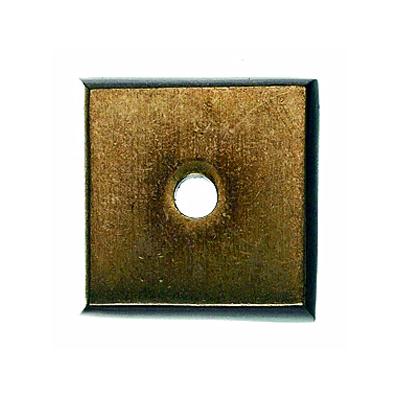 Top Knobs M1446 Aspen Square Backplate 7/8" - Light Bronze