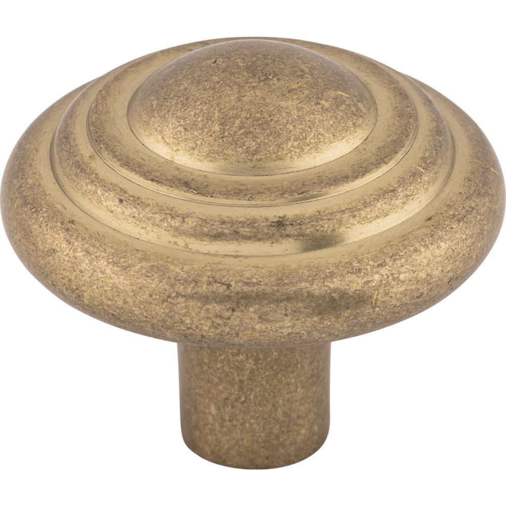 Top Knobs M1476 Aspen Button Knob 1 3/4" - Light Bronze