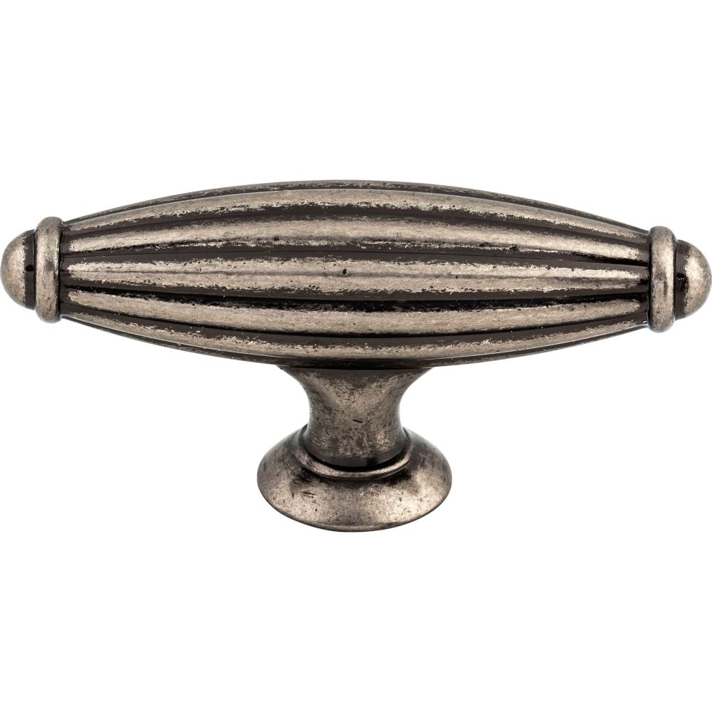 Top Knobs M148 Tuscany T-Handle Small 2 5/8" - Pewter Antique