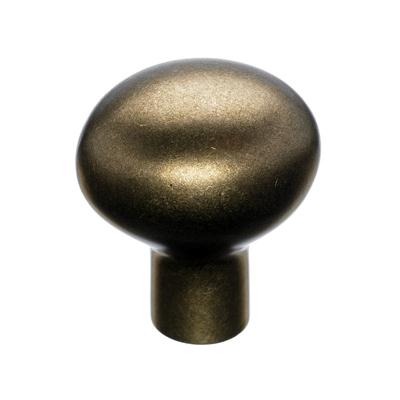 Top Knobs M1526 Aspen Egg Knob Small 1 3/16" - Light Bronze
