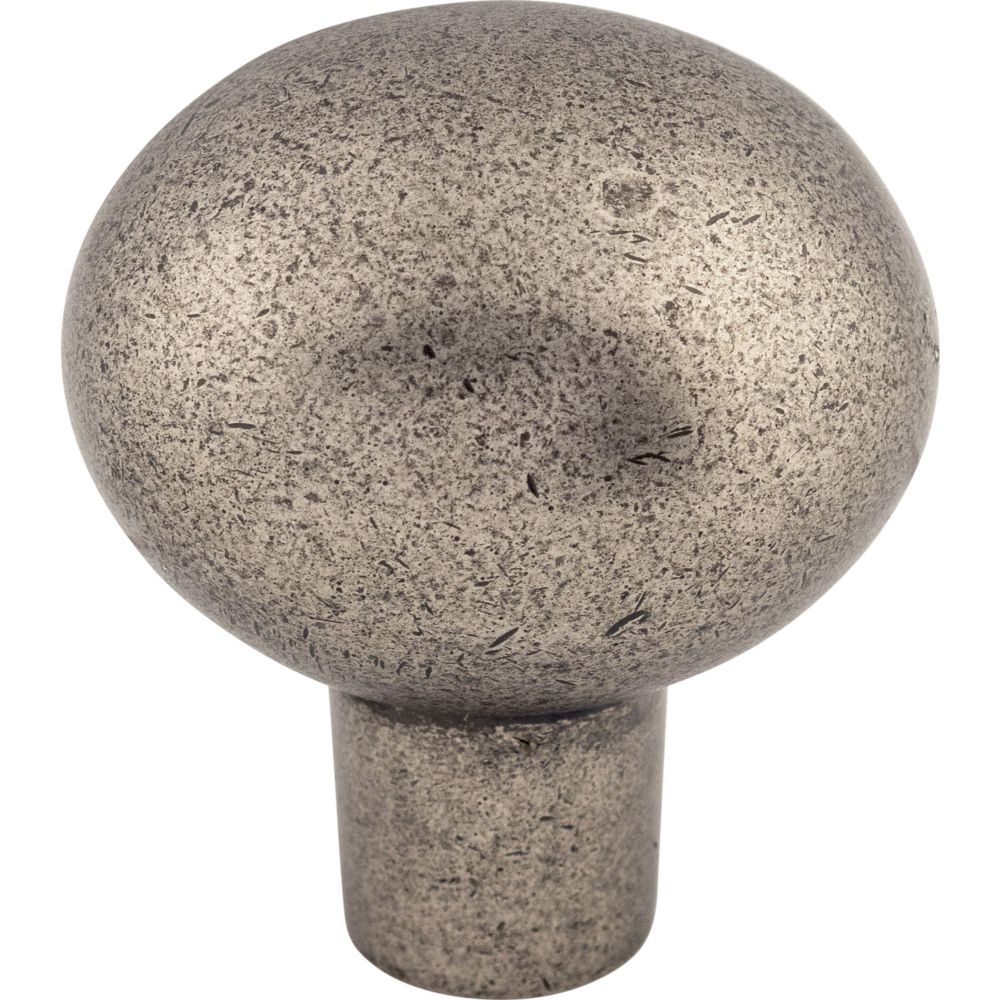 Top Knobs M1530 Aspen Egg Knob Large 1 7/16" - Silicon Bronze Light