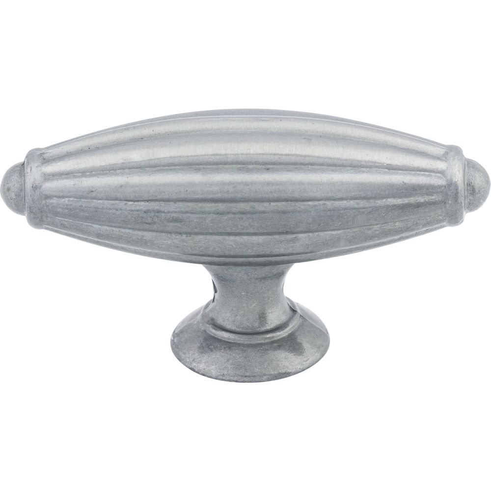 Top Knobs M157 Tuscany T-Handle Large 2 7/8" - Pewter Light