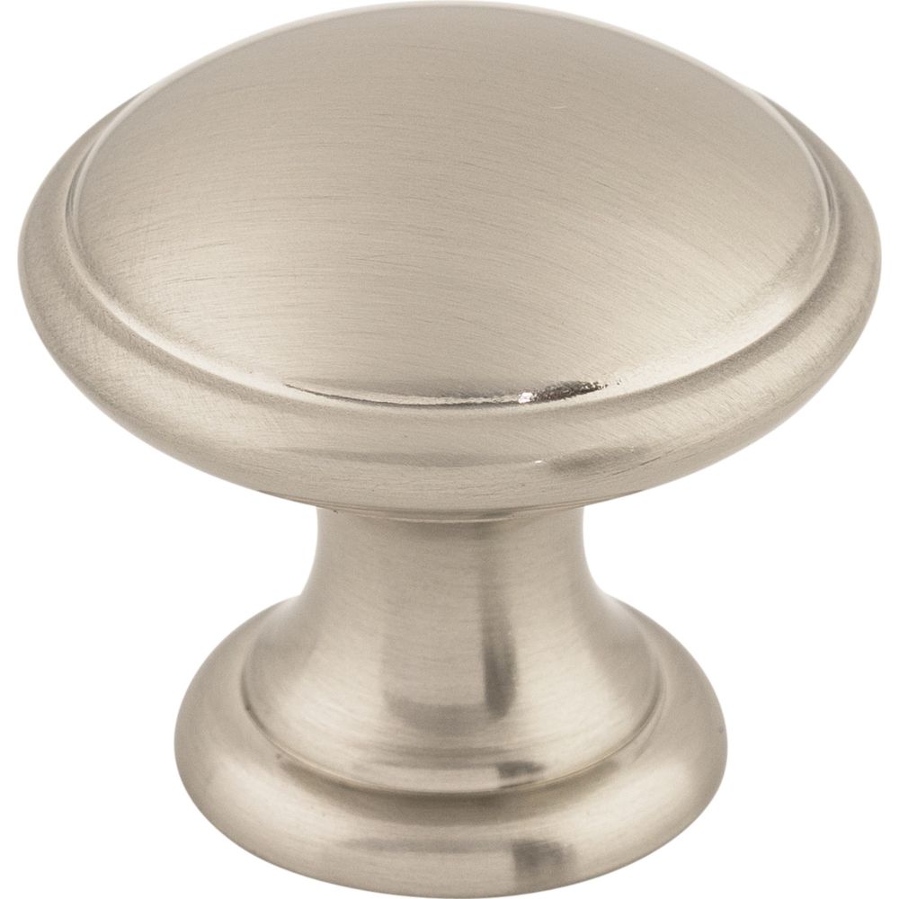 Top Knobs M1581 Rounded Knob 1 1/4" - Brushed Satin Nickel