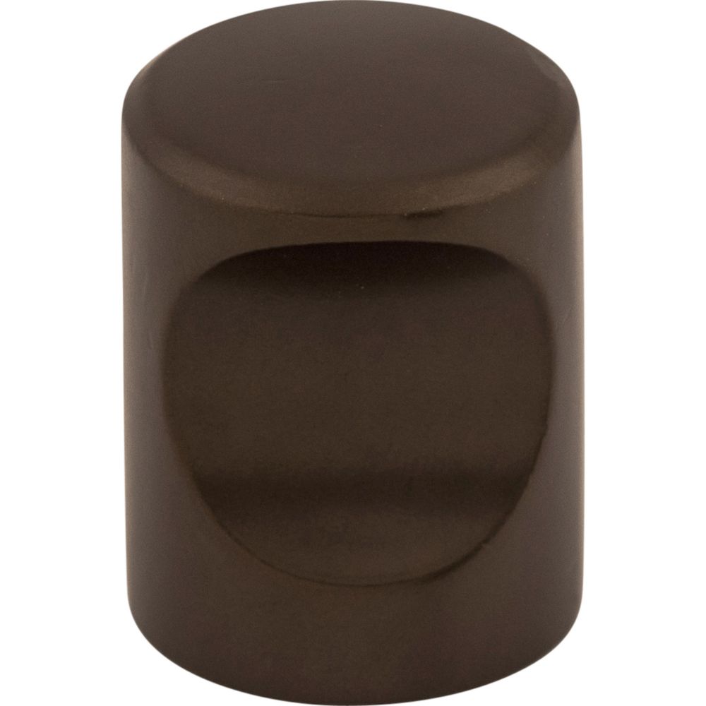 Top Knobs M1601 Indent Knob 3/4" - Oil Rubbed Bronze