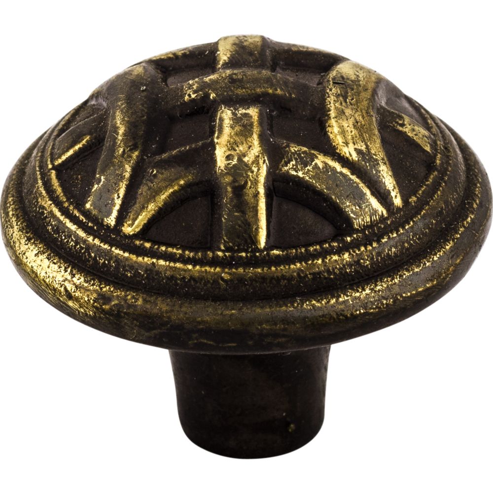 Top Knobs M161 Celtic Knob Large 1 1/4" - Dark Antique Brass