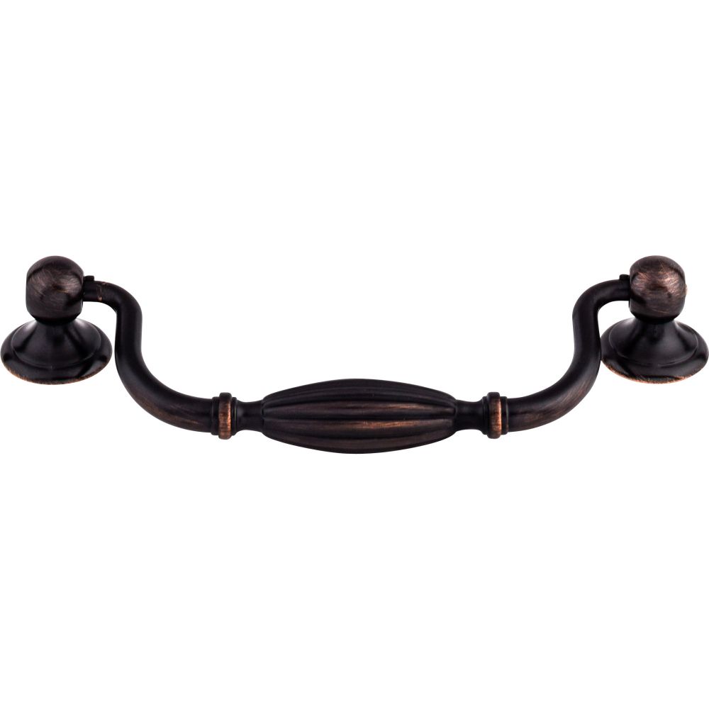 Top Knobs M1627 Tuscany Drop Pull Small 5 1/16" (c-c) - Tuscan Bronze