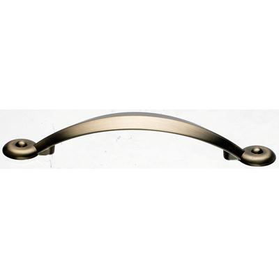 Top Knobs M1662 Angle Pull 3 3/4" (c-c) - Brushed Bronze