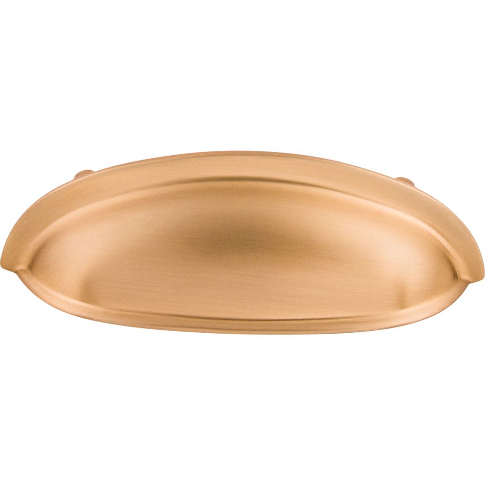 Top Knobs M1675 Somerset Cup Pull 3" (c-c) - Brushed Bronze