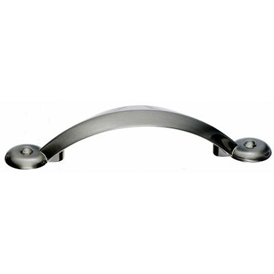 Top Knobs M1725 Angle Pull 3" (c-c) - Brushed Satin Nickel
