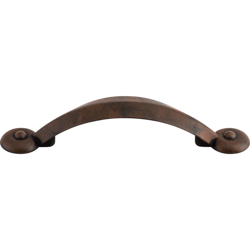 Top Knobs M1729 Angle Pull 3" (c-c) - Patina Rouge