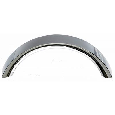 Top Knobs M1737 Crescent Pull 3" (c-c) - Polished Nickel